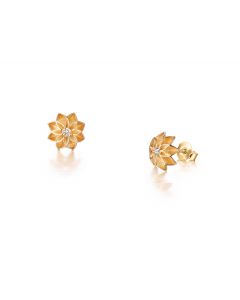 Lumoava Hurma korvakorut  2x0.05CT W/SI 10x10MM