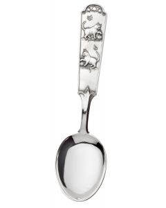 Hopeinen Lastenlusikka Kaksi Kissaa 521-623